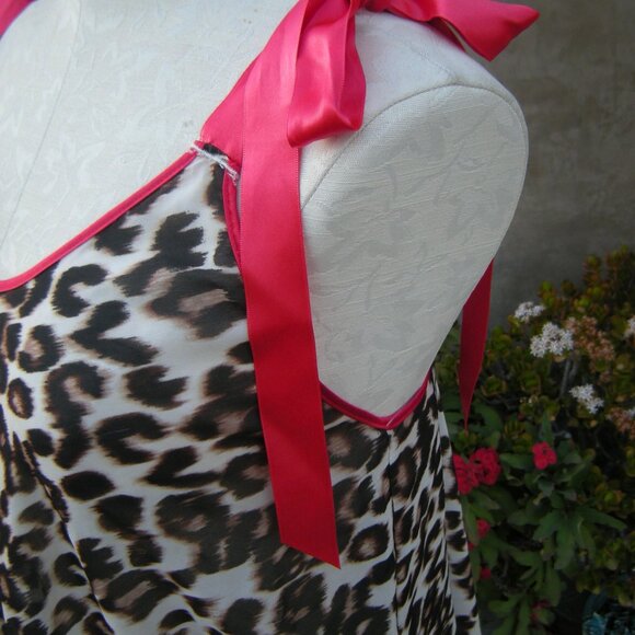 Victoria's Secret S/P Leopard Print & Pink Babydoll - Picture 8 of 10